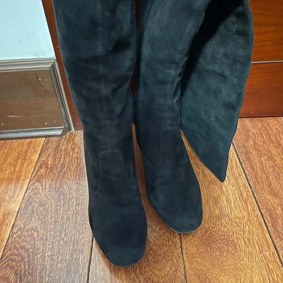 Yves Saint Laurent women suede boots - Picture 6 of 12